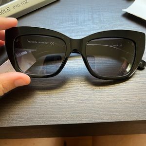 NWT REBECCA MINKOFF Imogen Black Sunglasses